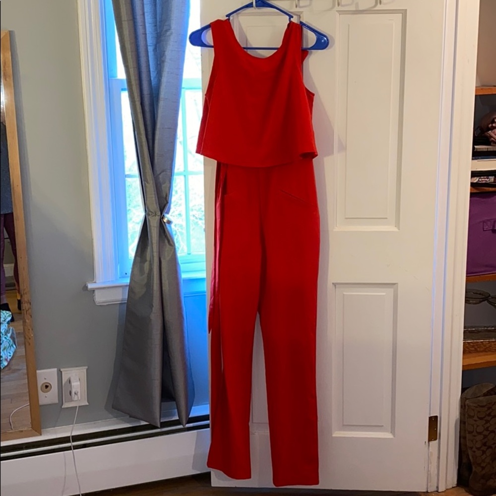 Red Jumpsuit